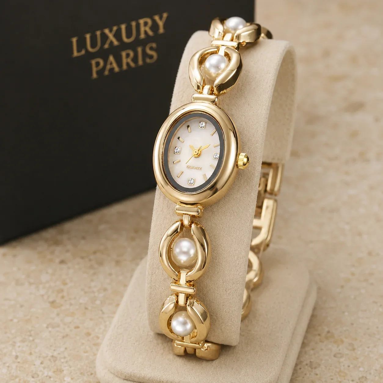 Perle Élégance Luxury Paris, présentoir