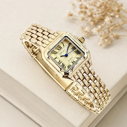Carrée Strass Luxury Paris, doré