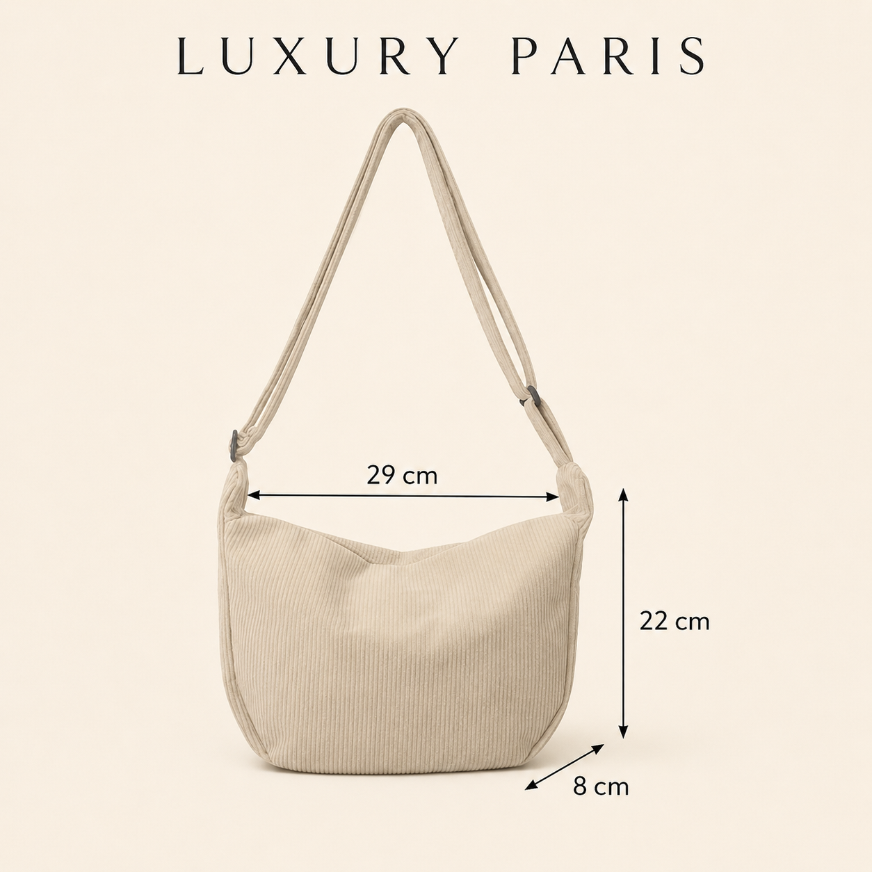 Lune Volanté Luxury Paris, dimensions