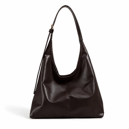 Cabas Rétro Luxury Paris, sac vintage grande capacité en marron
