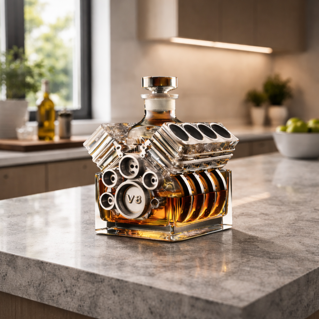 Bouteille de Whisky - Édition Moto