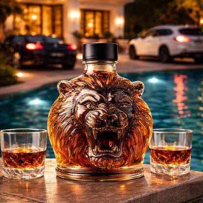 Bouteille de whisky - Édition spéciale Lion