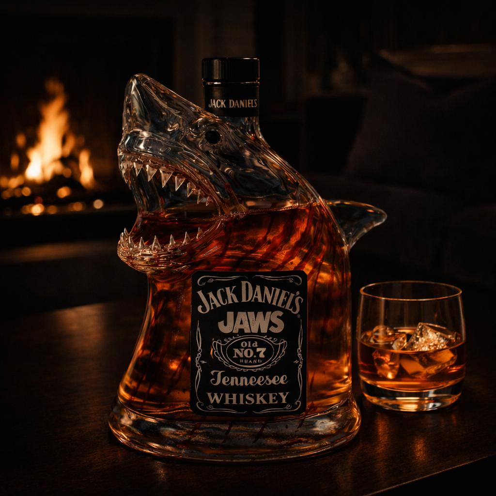 Bouteille de whisky - Édition spéciale Requin