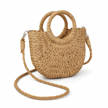 Sac de plage Rosalia Luxury Paris, tressage artisanal