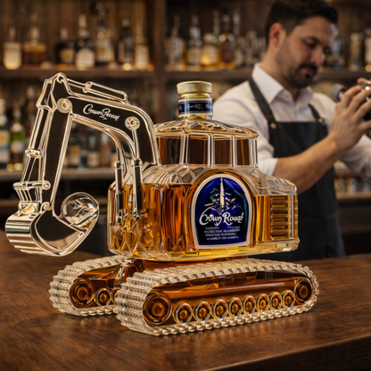 Bouteille de whisky - Version excavatrice