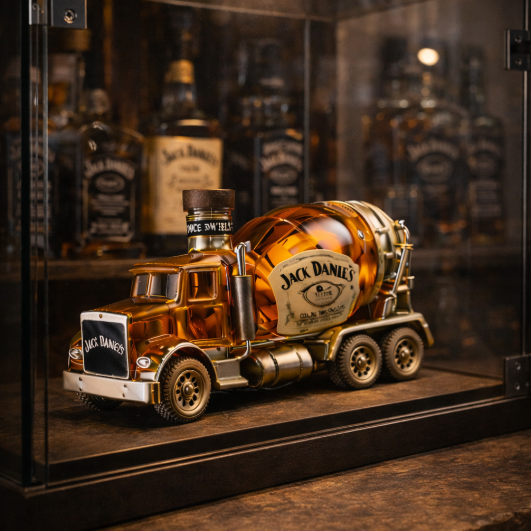 Bouteille de whisky Jack Daniel's - Édition Camion