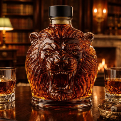 Bouteille de whisky - Édition spéciale Lion
