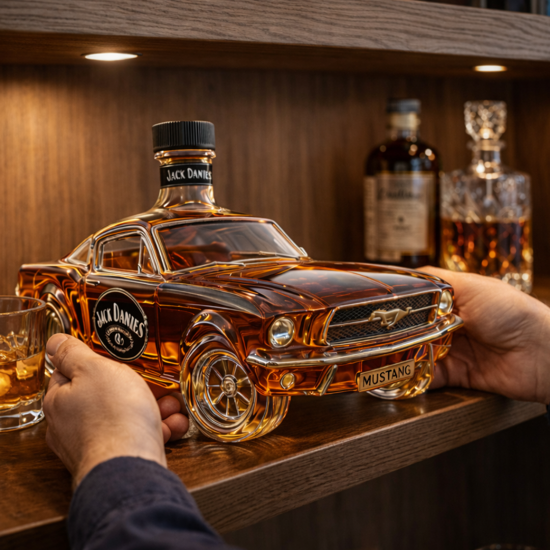 Bouteille de whisky - Édition Mustang