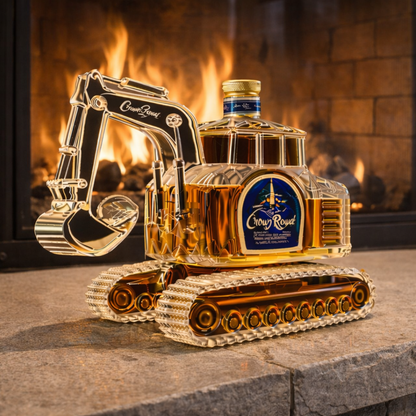 Bouteille de whisky - Version excavatrice