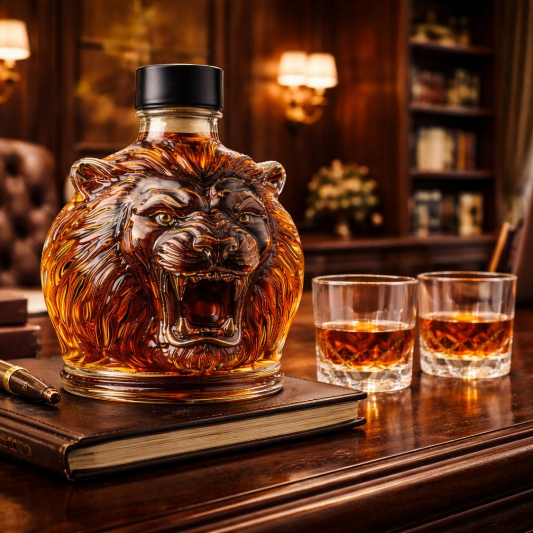 Bouteille de whisky - Édition spéciale Lion