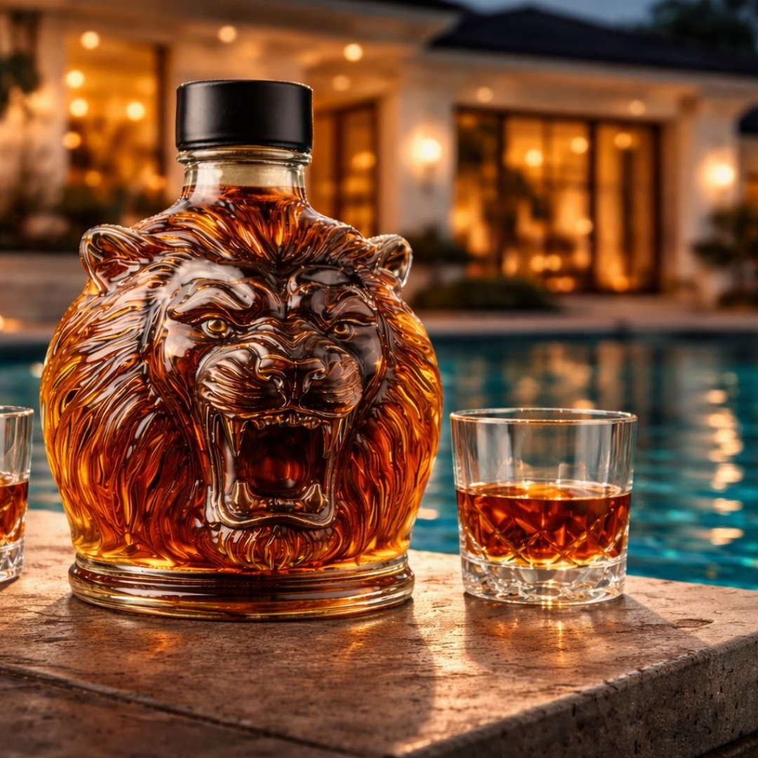 Bouteille de whisky - Édition spéciale Lion