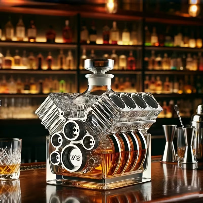 Bouteille de Whisky - Édition Moto