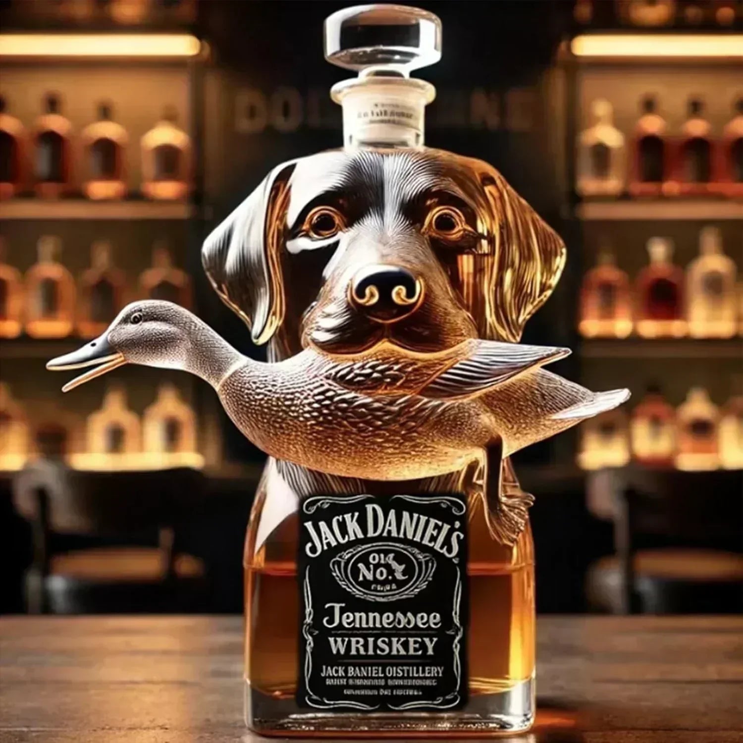 Carafe à whisky - Édition Canard Sauvage