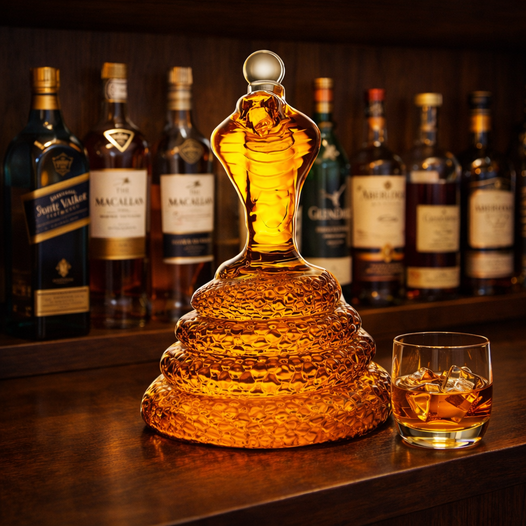 Carafe à whisky - Édition Cobra