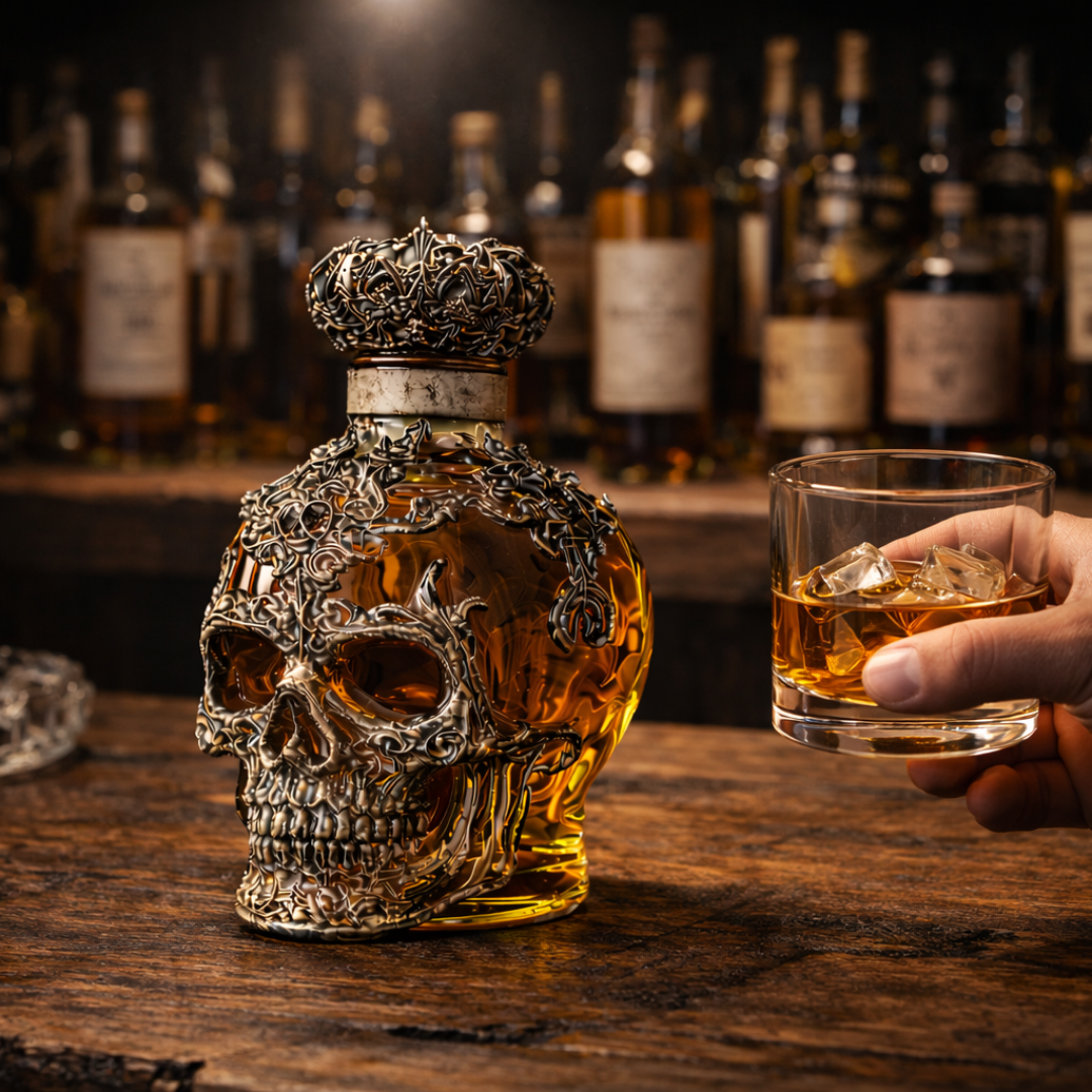 Carafe à whisky - Édition Crâne