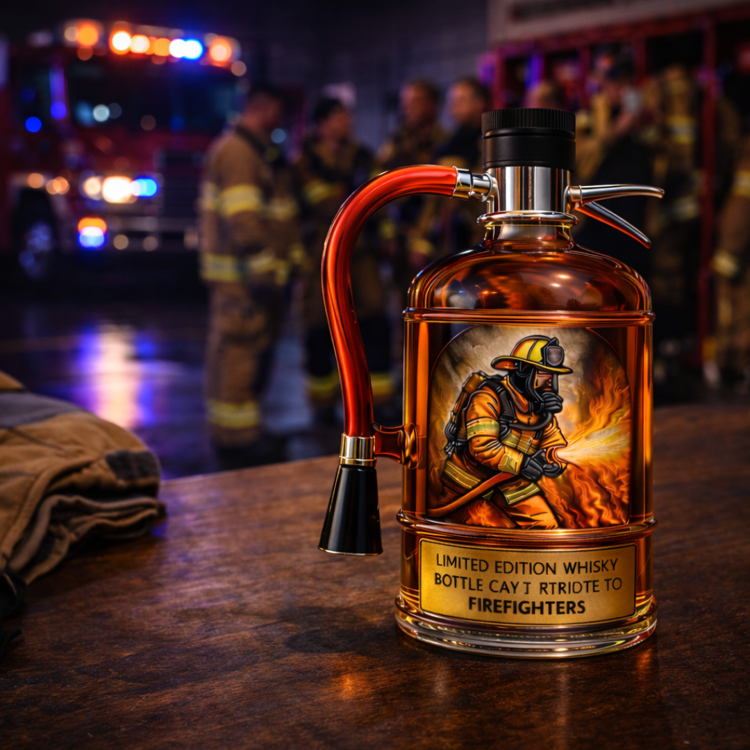 Carafe à whisky - Édition extincteur