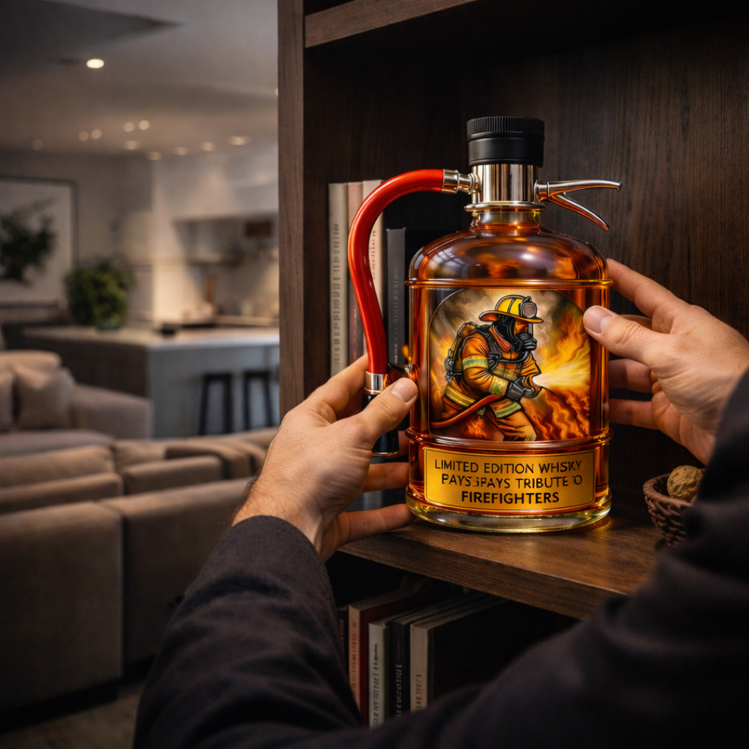 Carafe à whisky - Édition extincteur