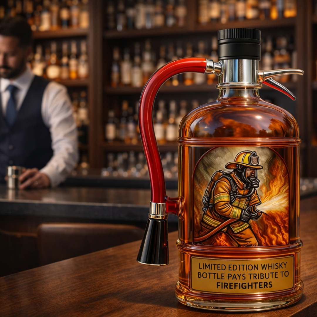 Carafe à whisky - Édition extincteur