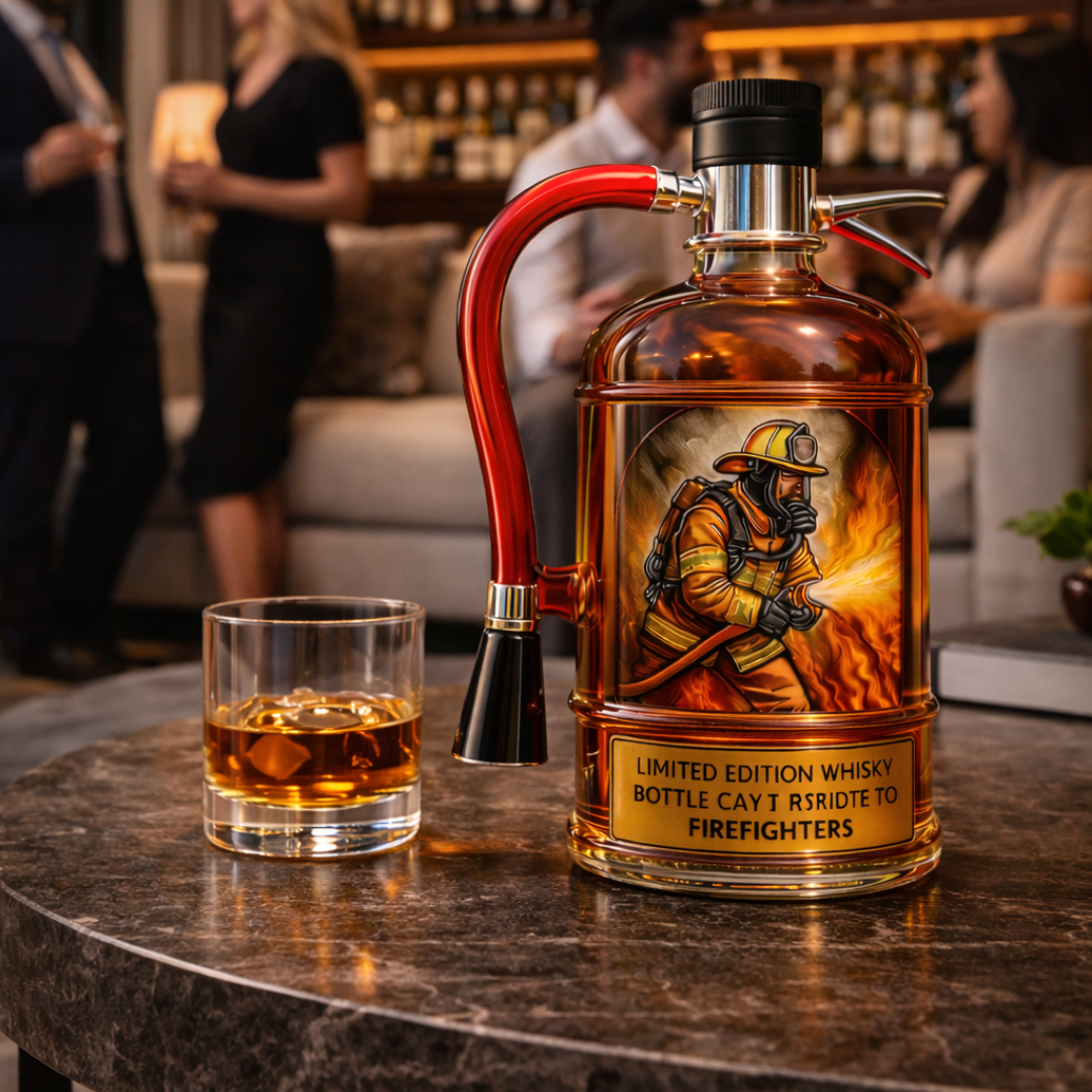 Carafe à whisky - Édition extincteur