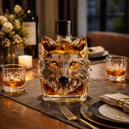 Carafe à whisky - Édition Loup