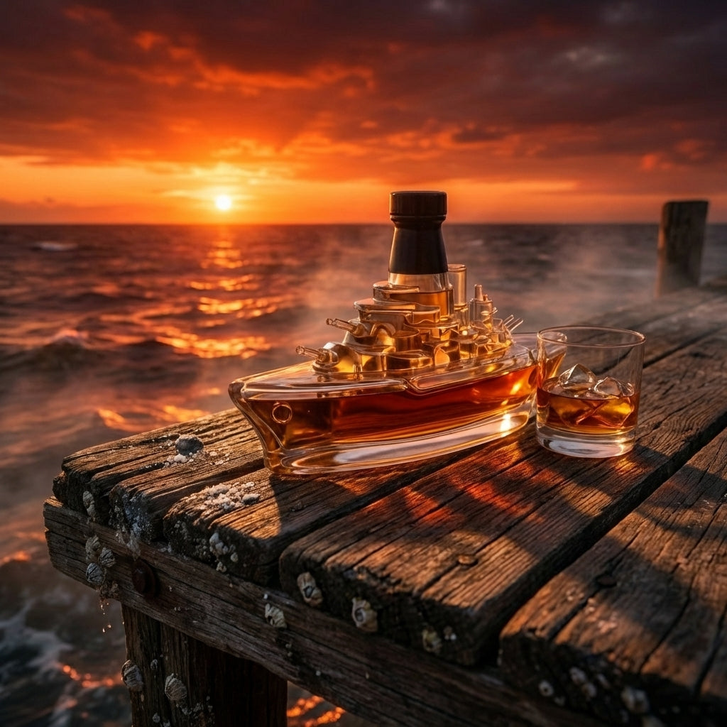 Carafe à whisky - Édition Marine