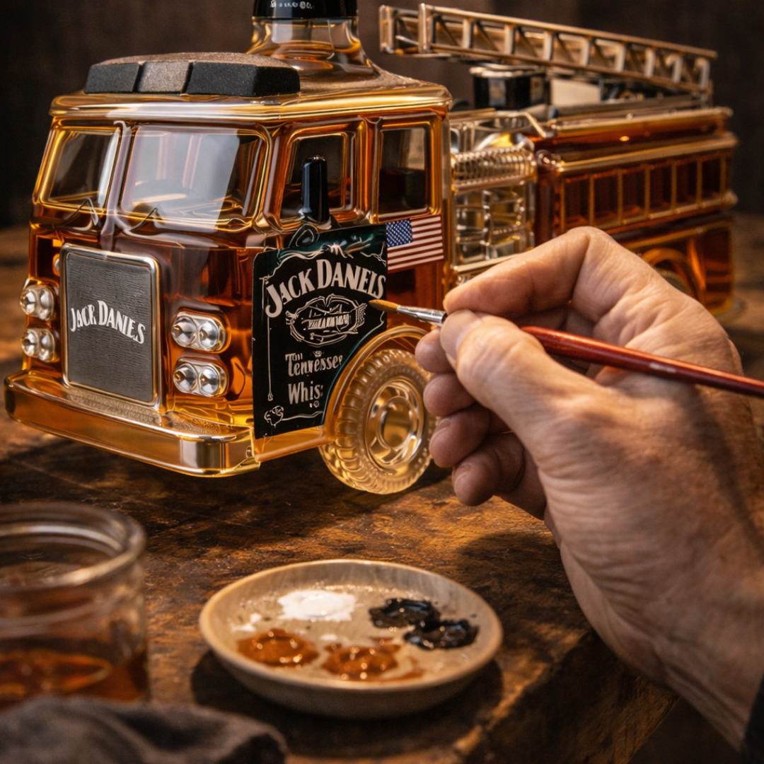 Carafe à whisky - Édition pompier