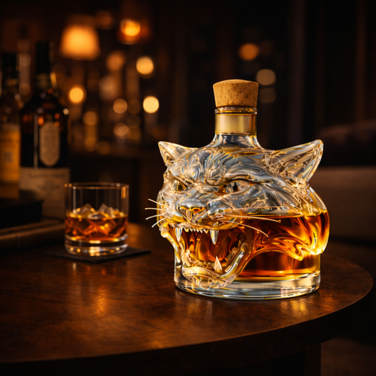 Carafe à whisky - Édition Tigre