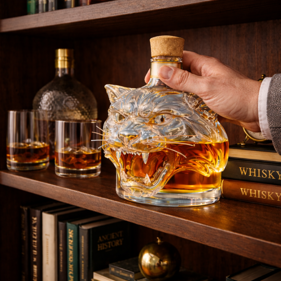 Carafe à whisky - Édition Tigre