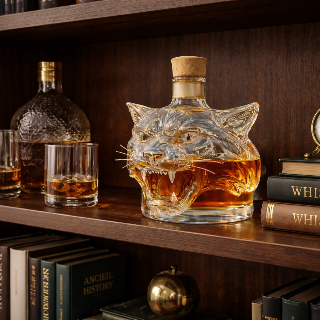 Carafe à whisky - Édition Tigre
