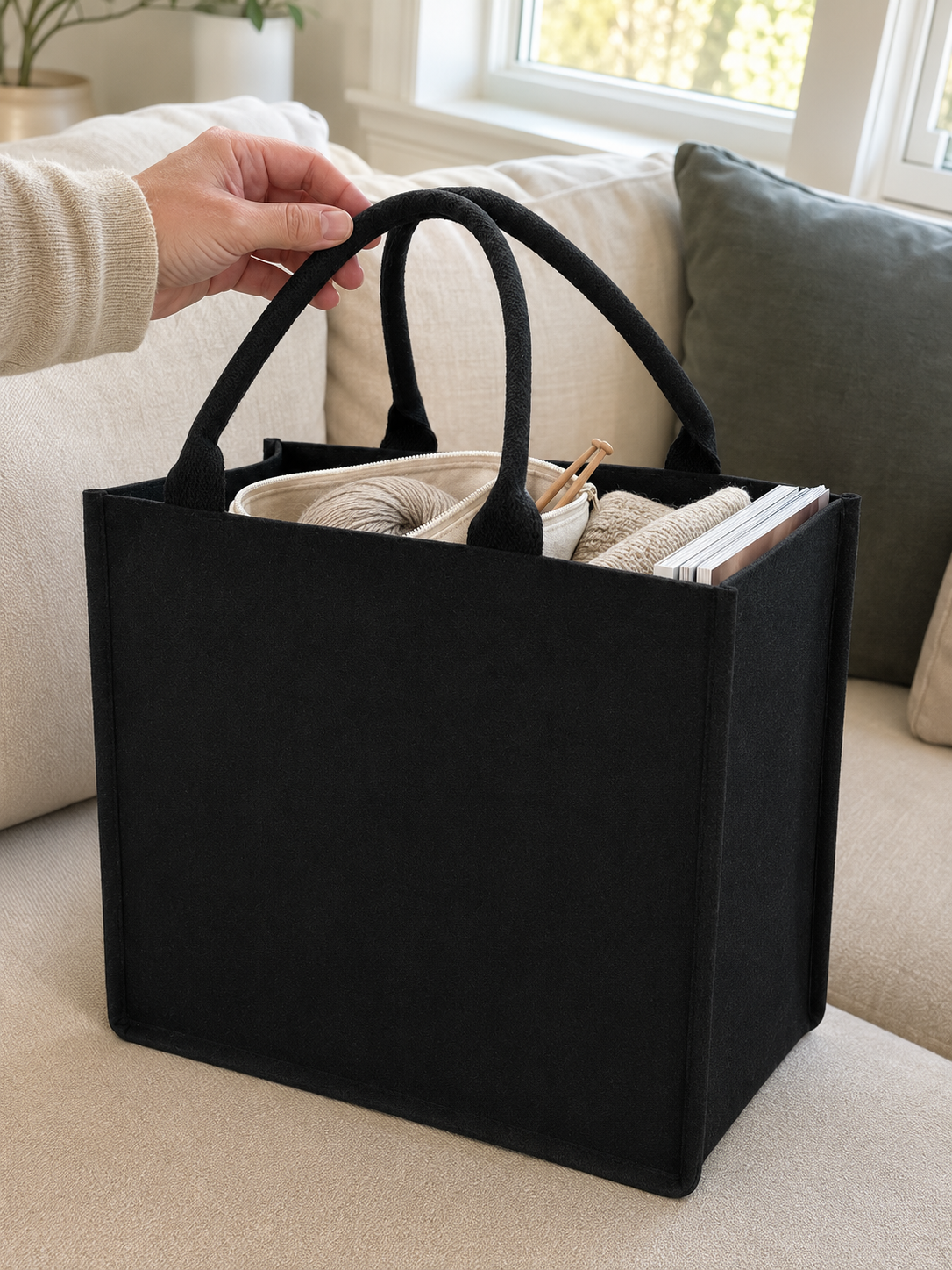 Cabas Toile Luxury Paris, vue 6