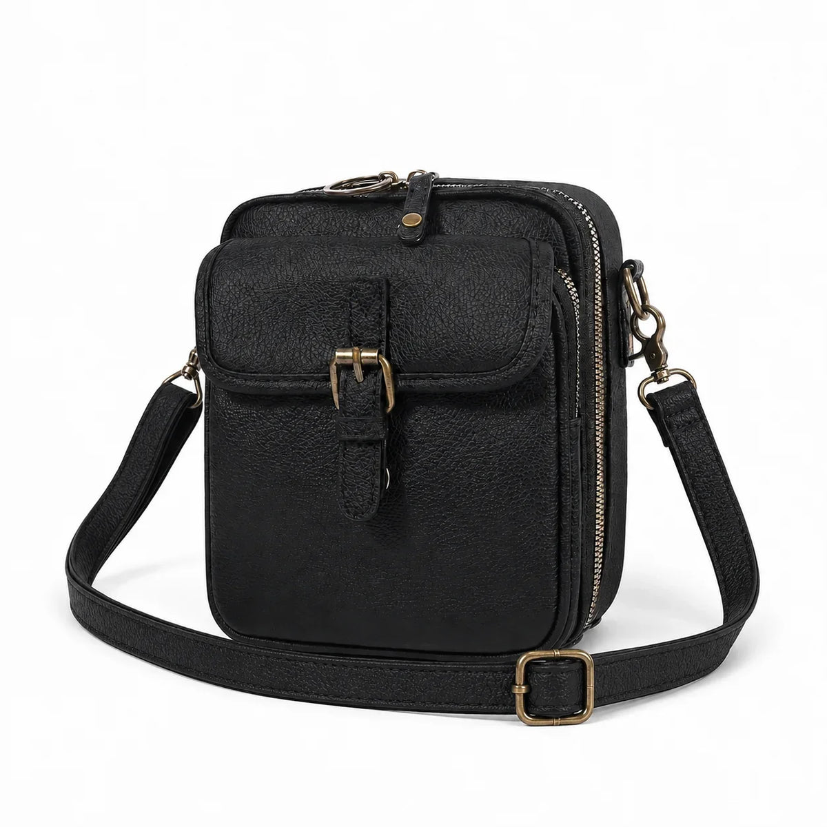 Sac Messager Cuir Luxury Paris, bandoulière ajustable